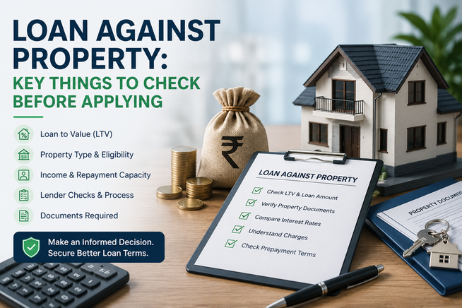 Loan Against Property: Key Things to Check Before Applying - Cover Image